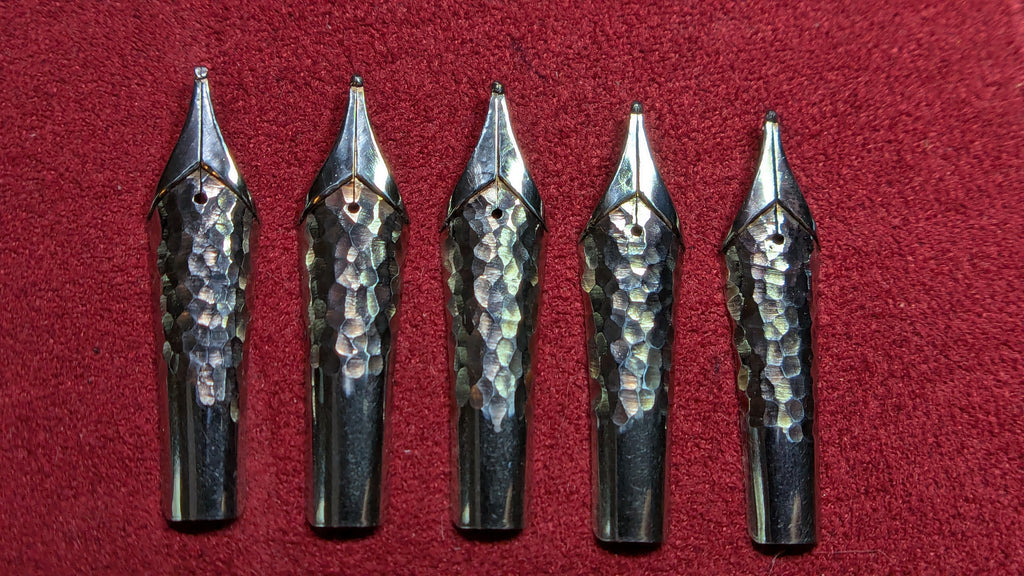 #6 Hammered Stacked Nib