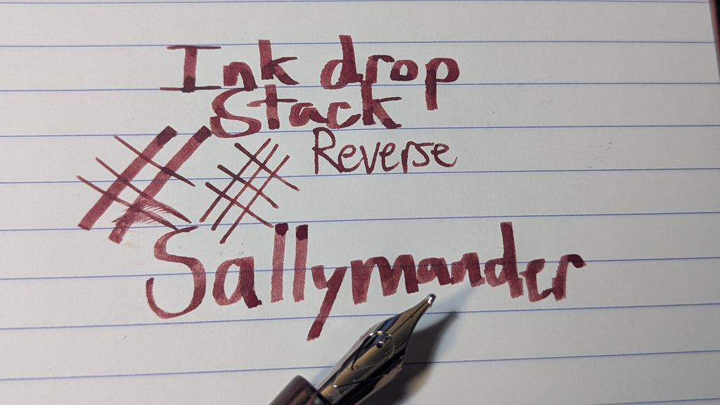 Ink Drop Stacked Nib #6